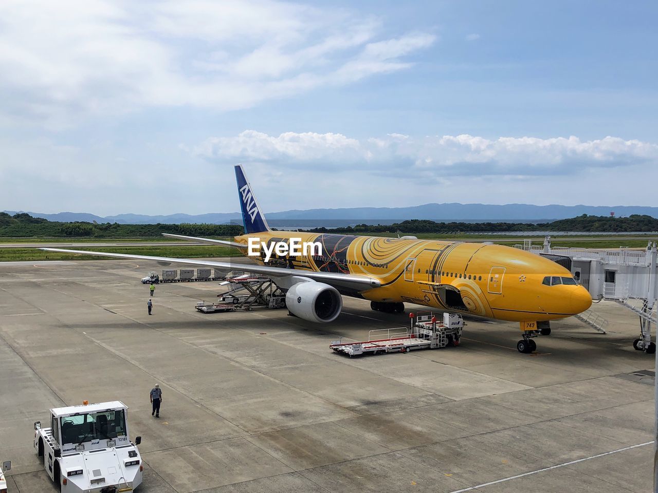 AIRPLANE ON RUNWAY