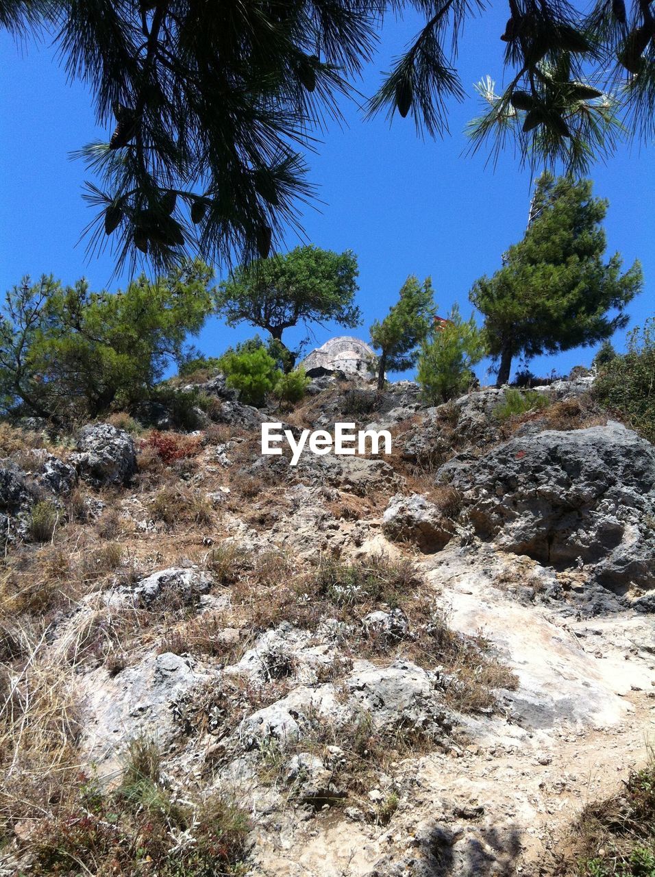 SCENIC VIEW OF ROCKS AGAINST SKY