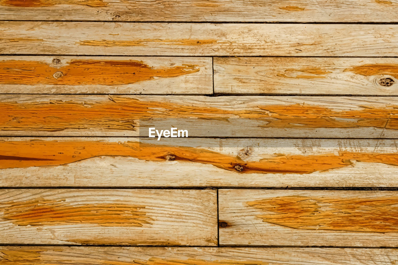 Full frame shot of wooden wall