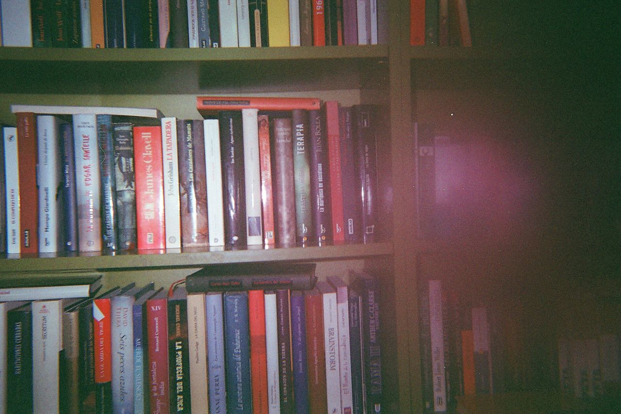 VIEW OF MULTI COLORED WALL
