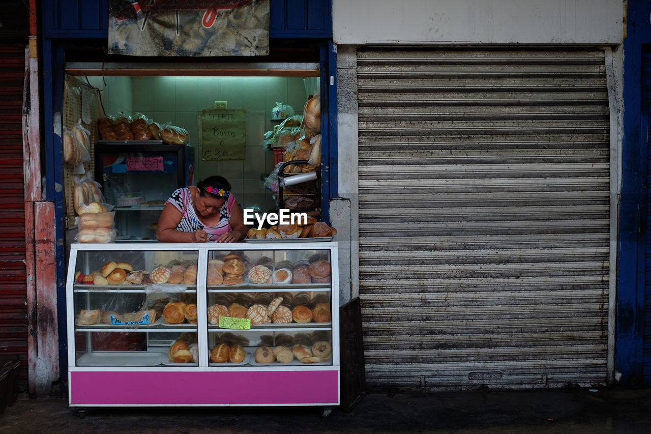 MAN HAVING FOOD