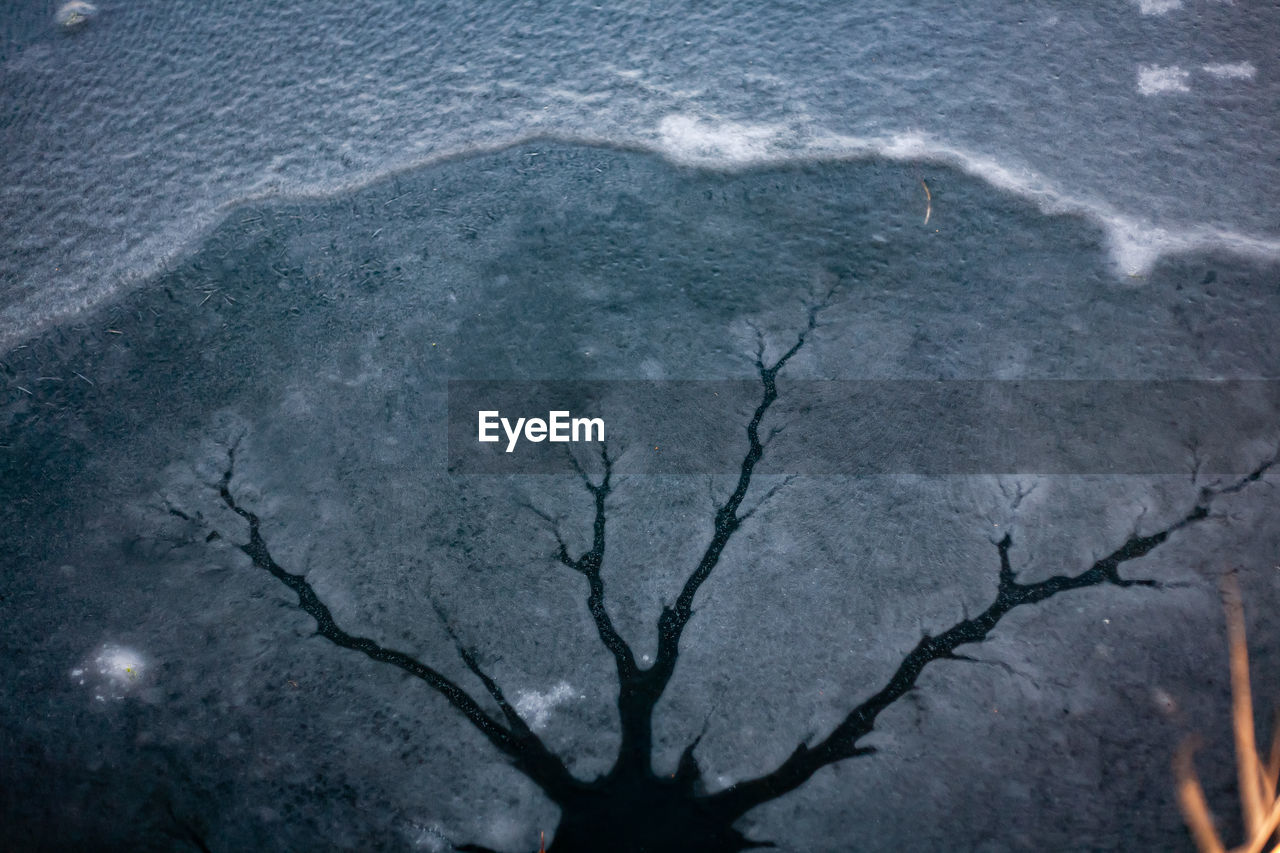 FULL FRAME SHOT OF WATER FLOWING FROM LAND