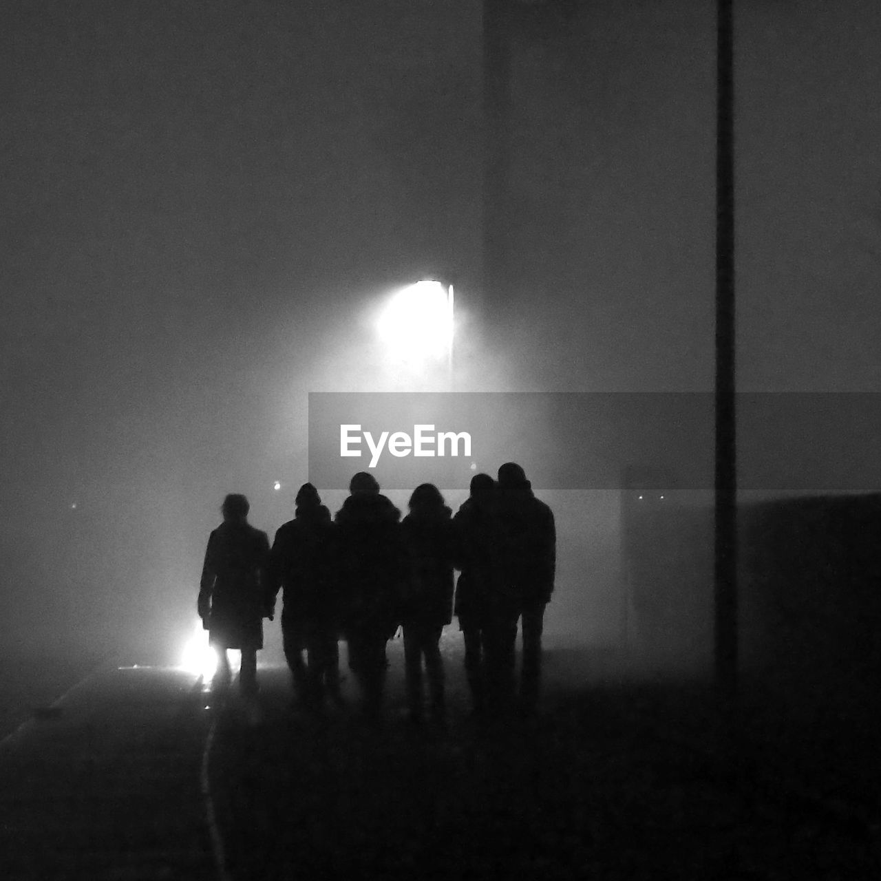 Group of people at night time