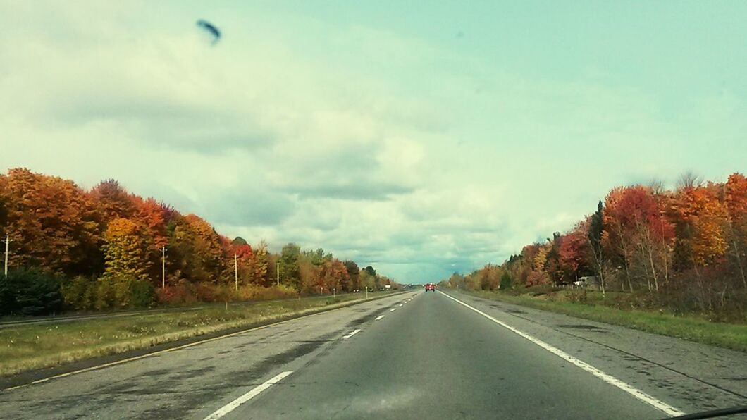 ROAD PASSING THROUGH LANDSCAPE