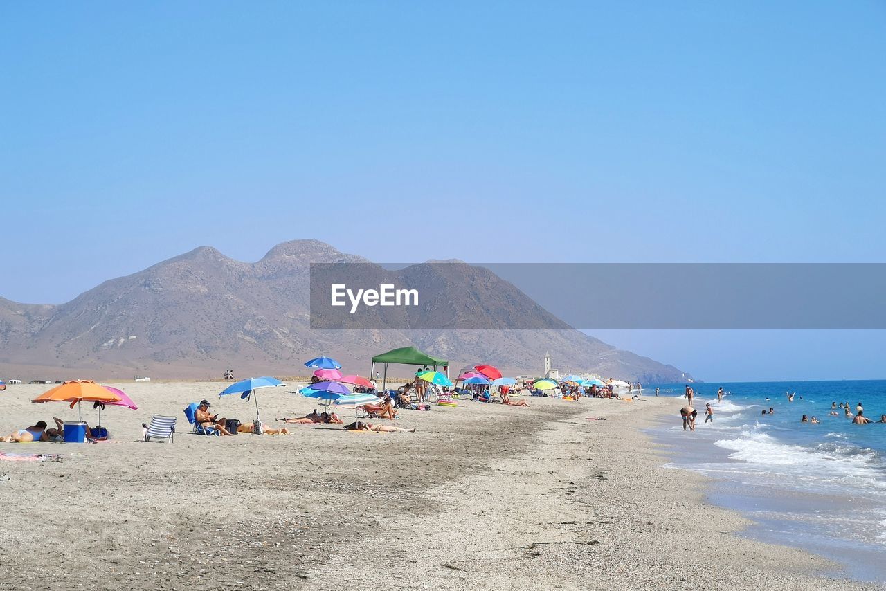 Cabo de gata beach in 2020 summer