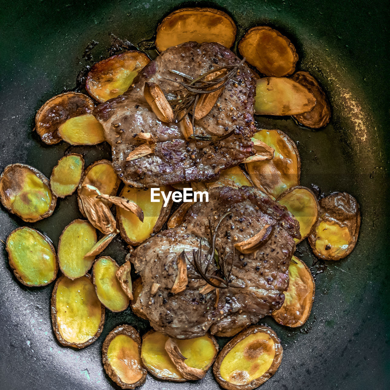 HIGH ANGLE VIEW OF MEAL SERVED ON TRAY