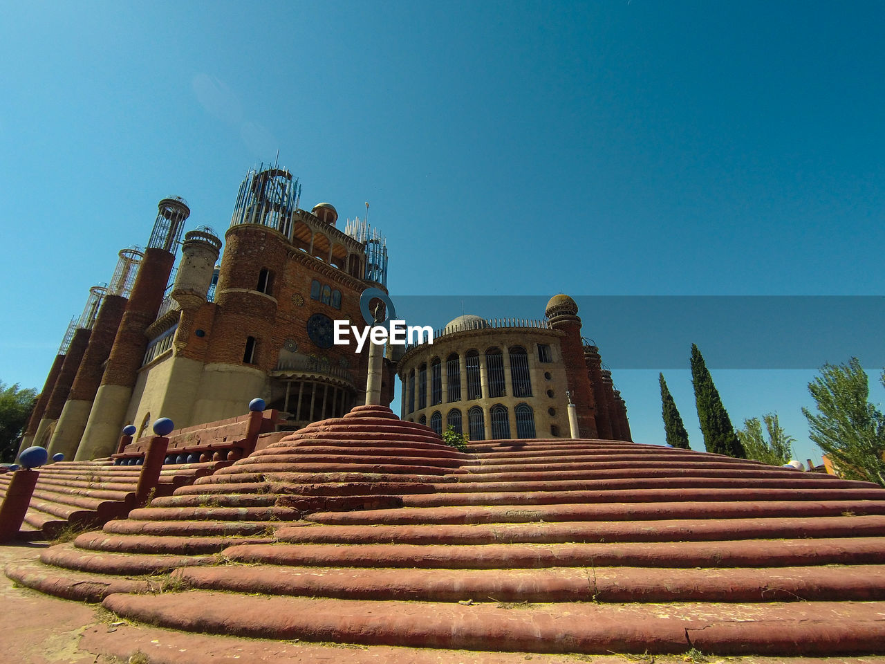 LOW ANGLE VIEW OF A TEMPLE