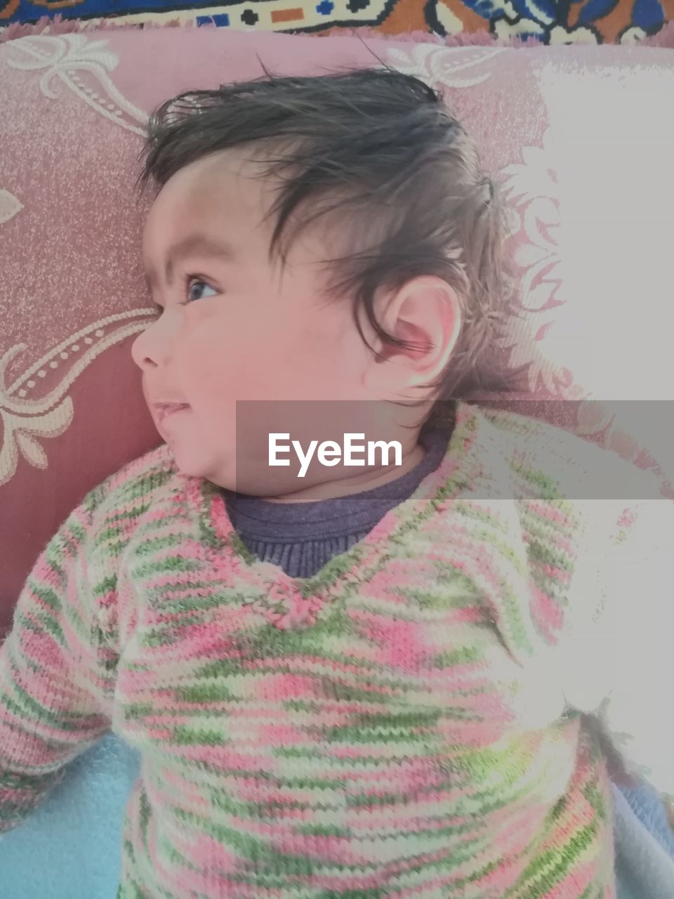 CUTE BABY GIRL AT HOME