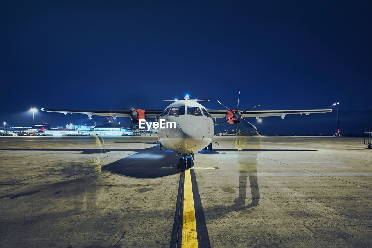 airplane on airport