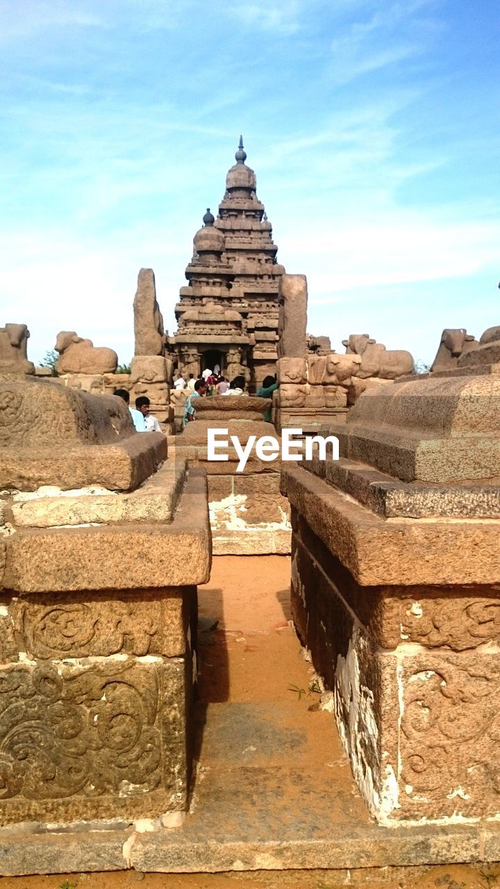RUINS OF TEMPLE