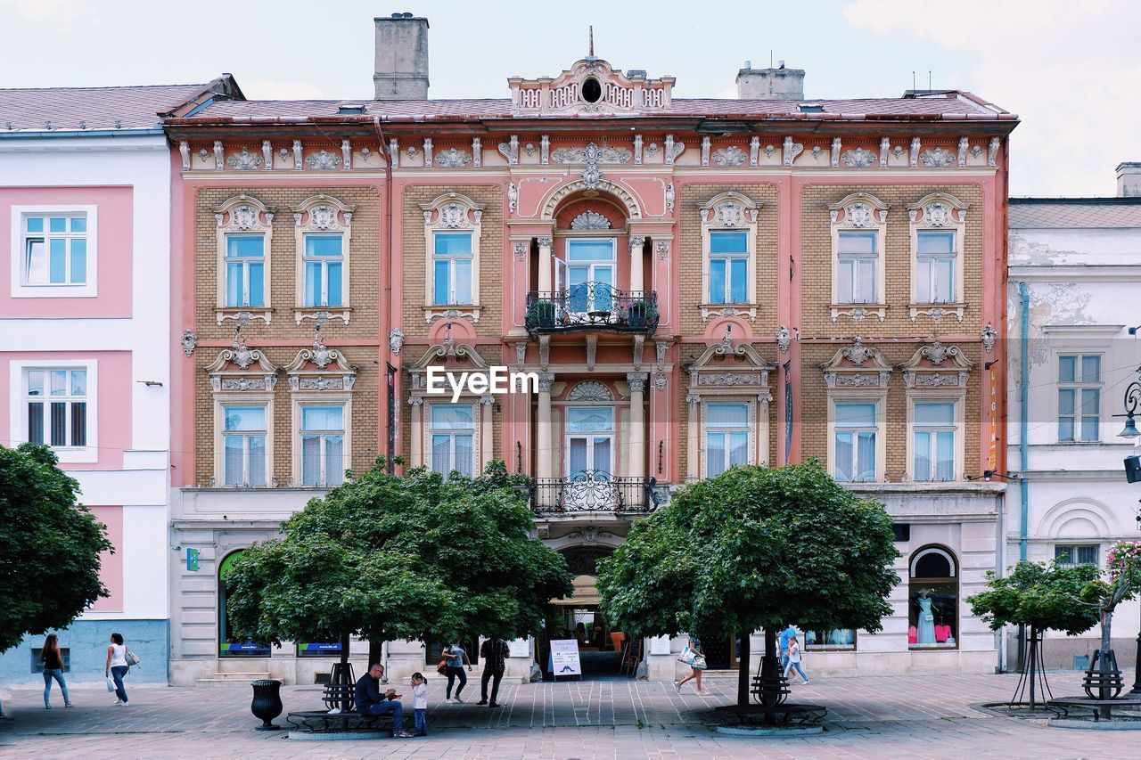 View of historic building against sky