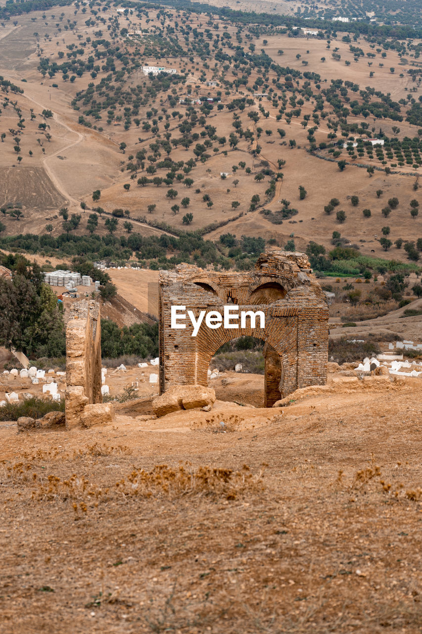 Merinid tomb in the old medina of fes