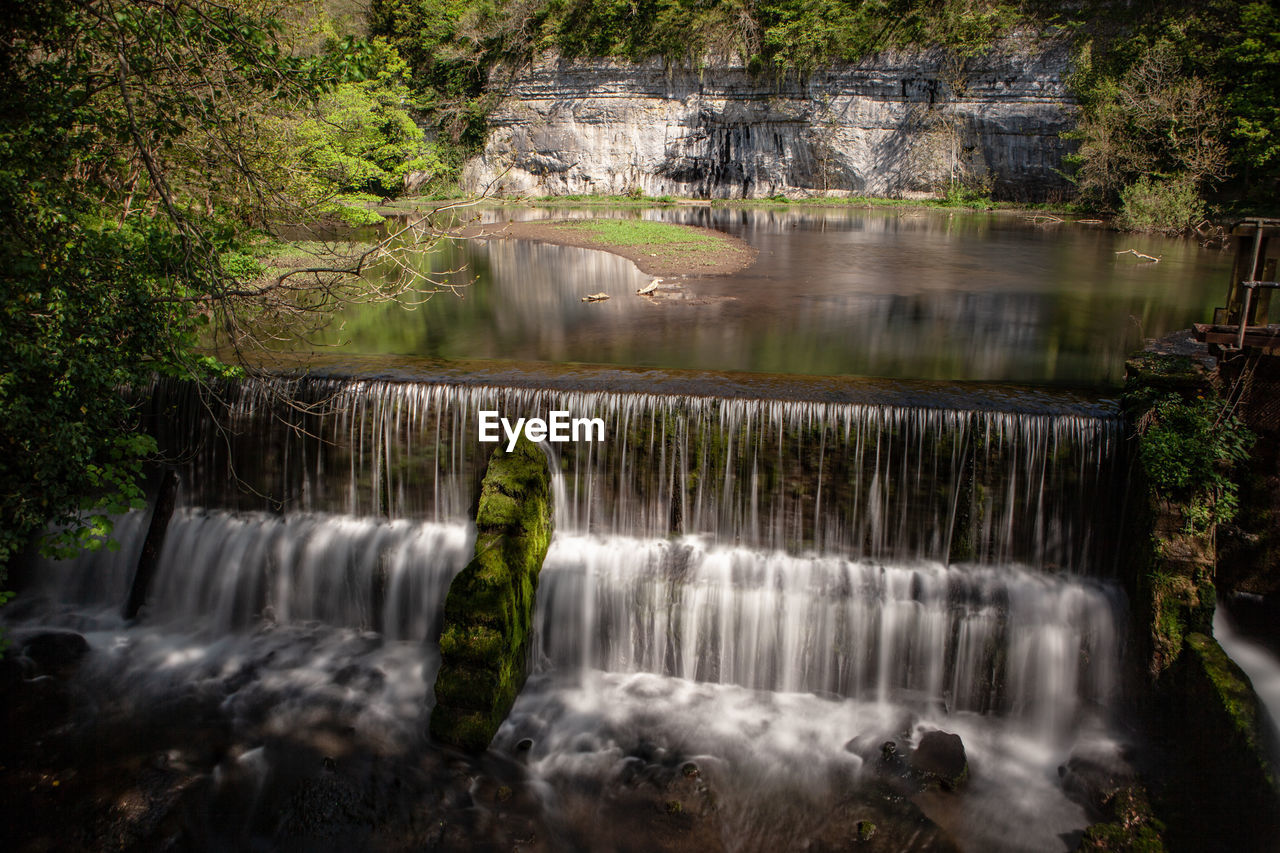 Waterfall in forest