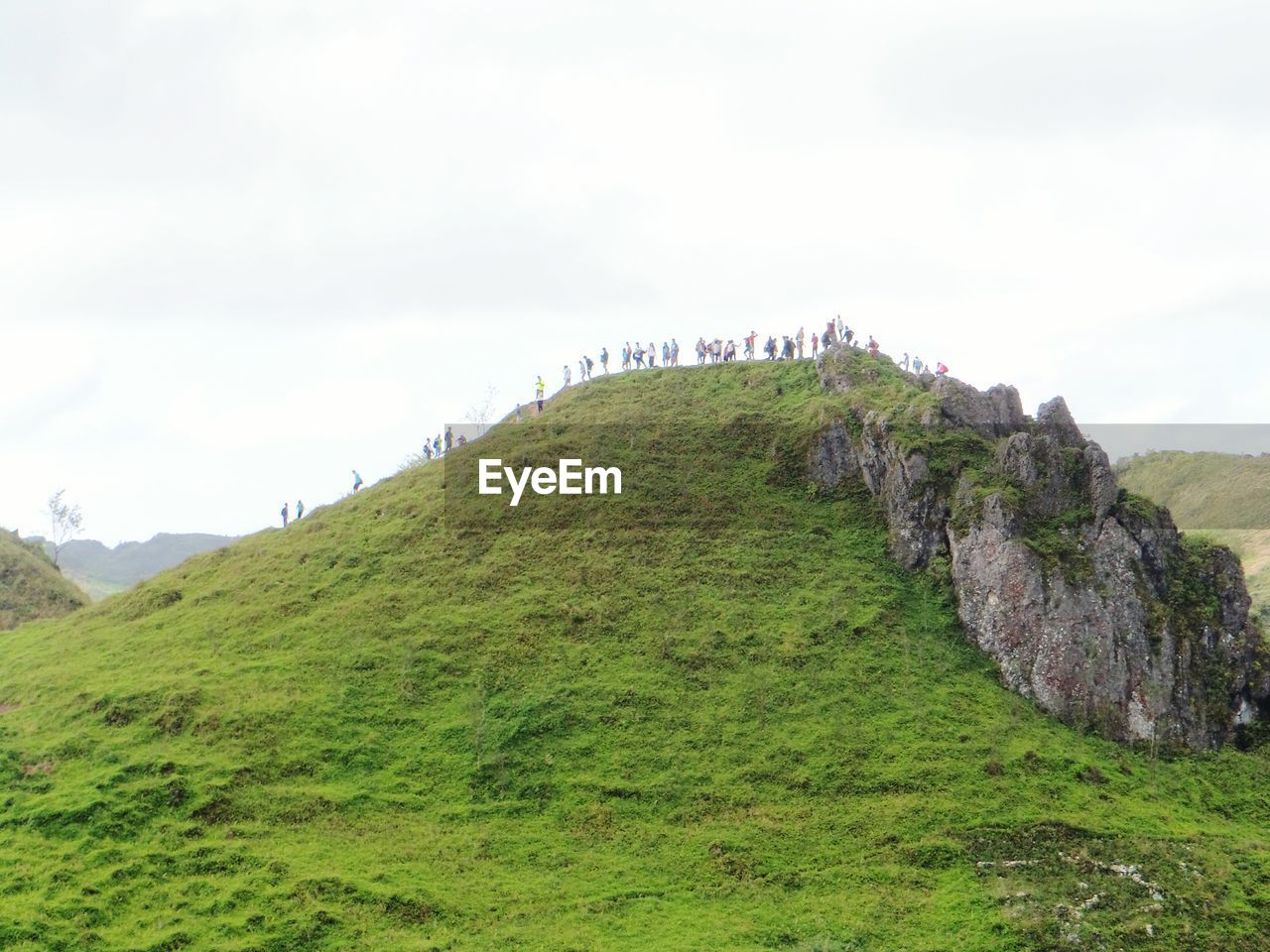 SCENIC VIEW OF GRASSY LANDSCAPE AGAINST SKY