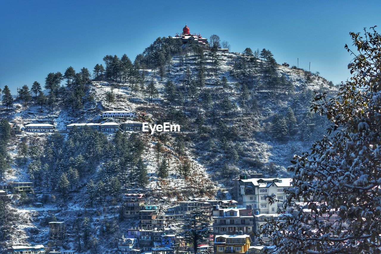 AERIAL VIEW OF BUILDINGS IN CITY