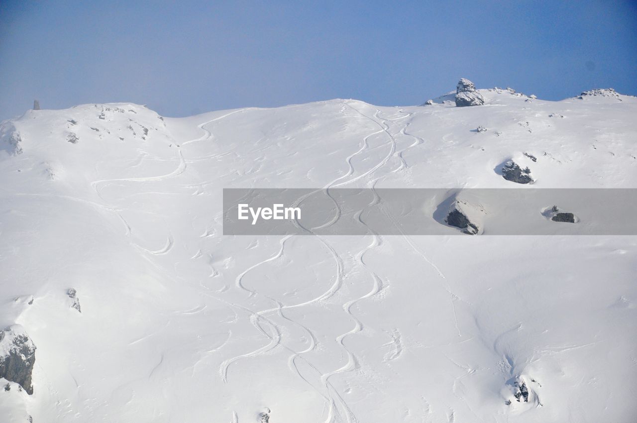 SNOW COVERED LANDSCAPE