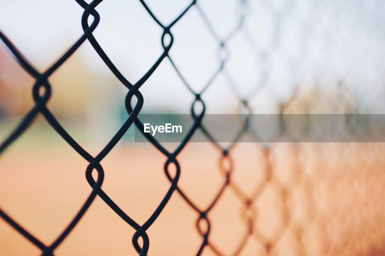 Full frame shot of chainlink fence