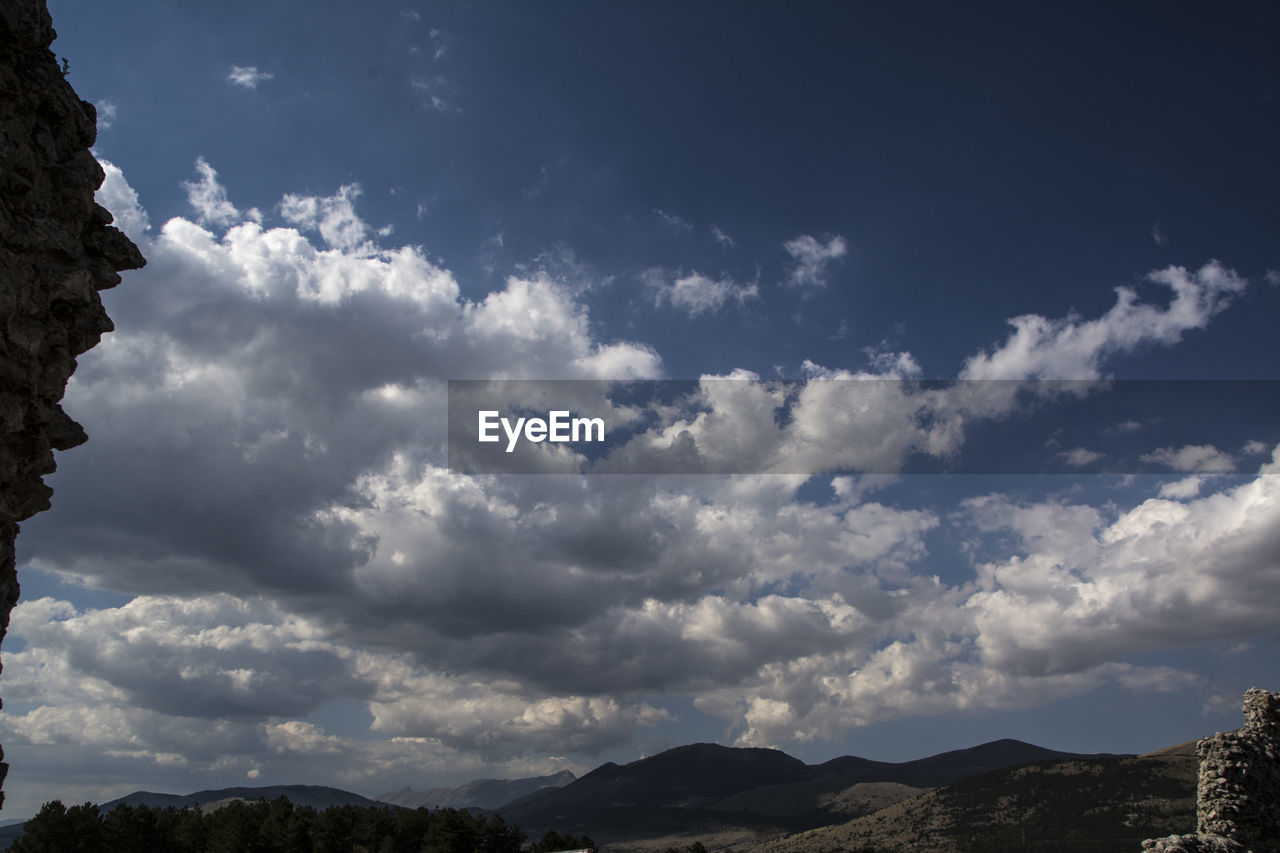 LOW ANGLE VIEW OF SKY OVER LAND