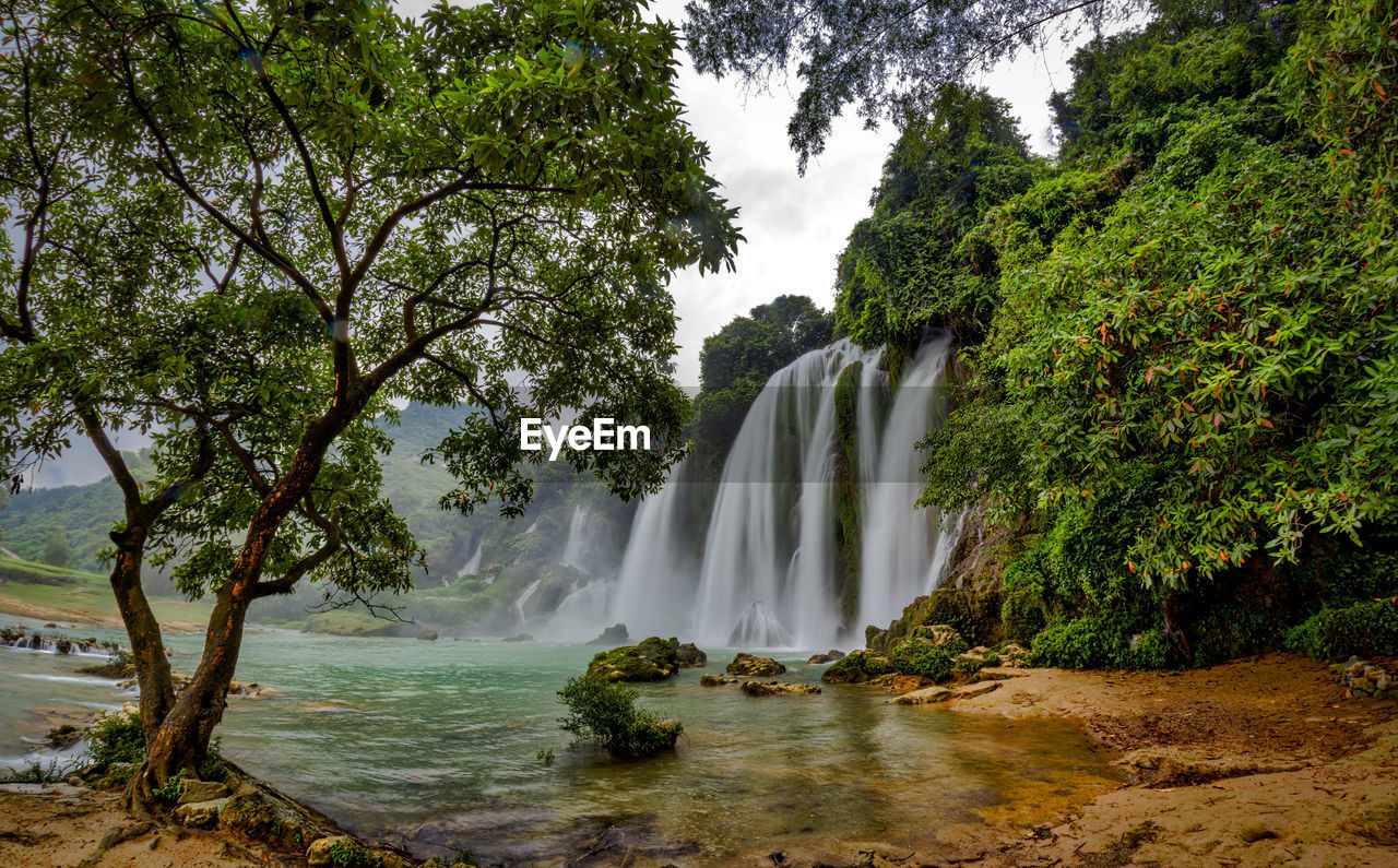 Waterfall in vietnam