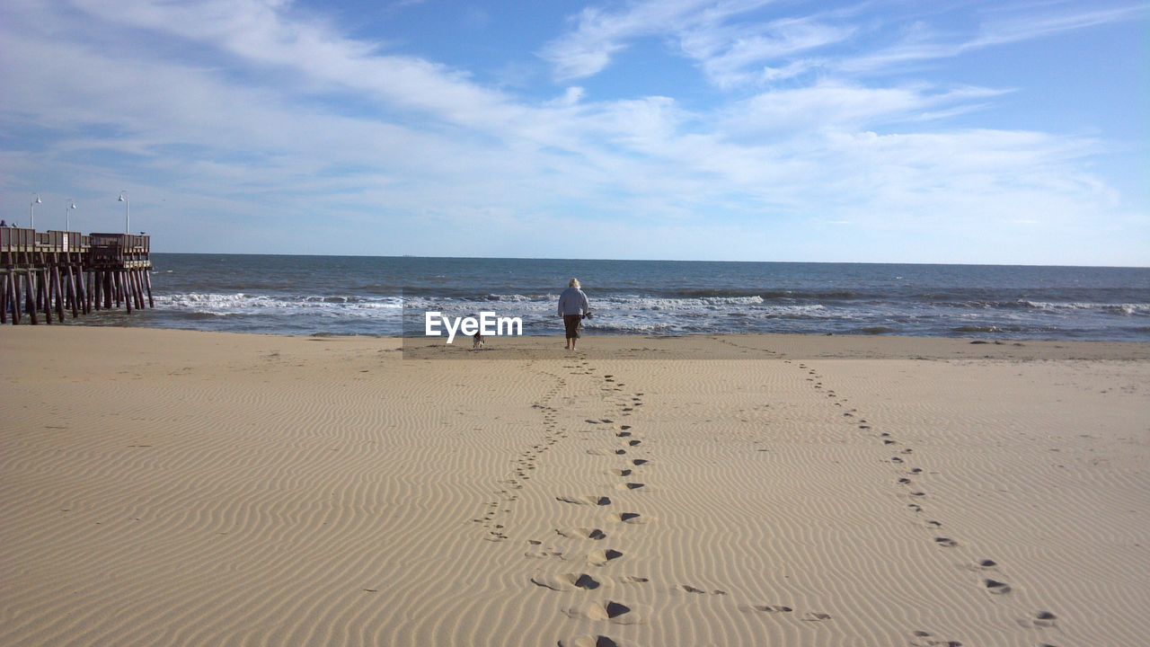 VIEW OF BEACH AGAINST SKY