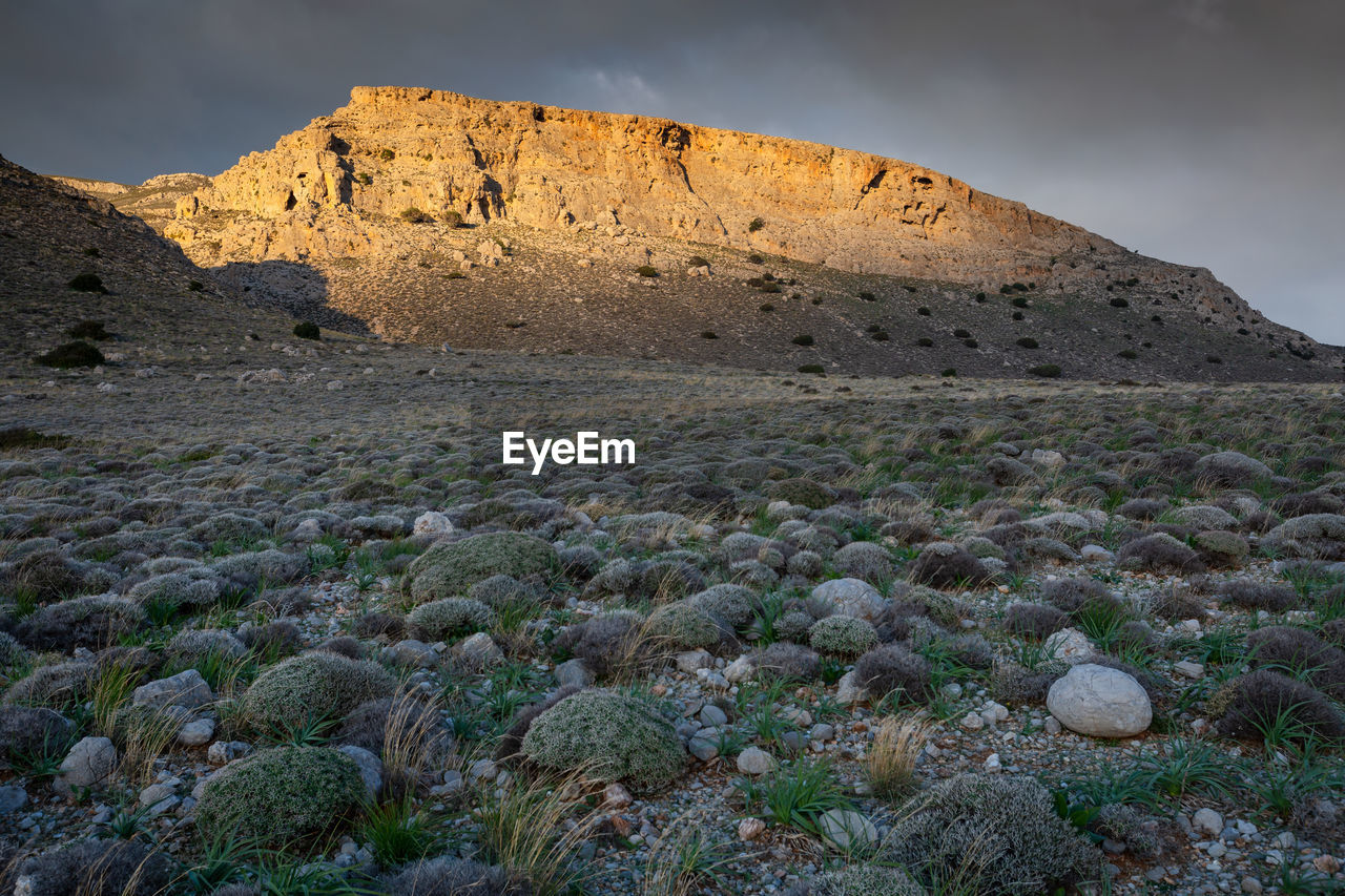 Mountains near goudouras village in southern crete.