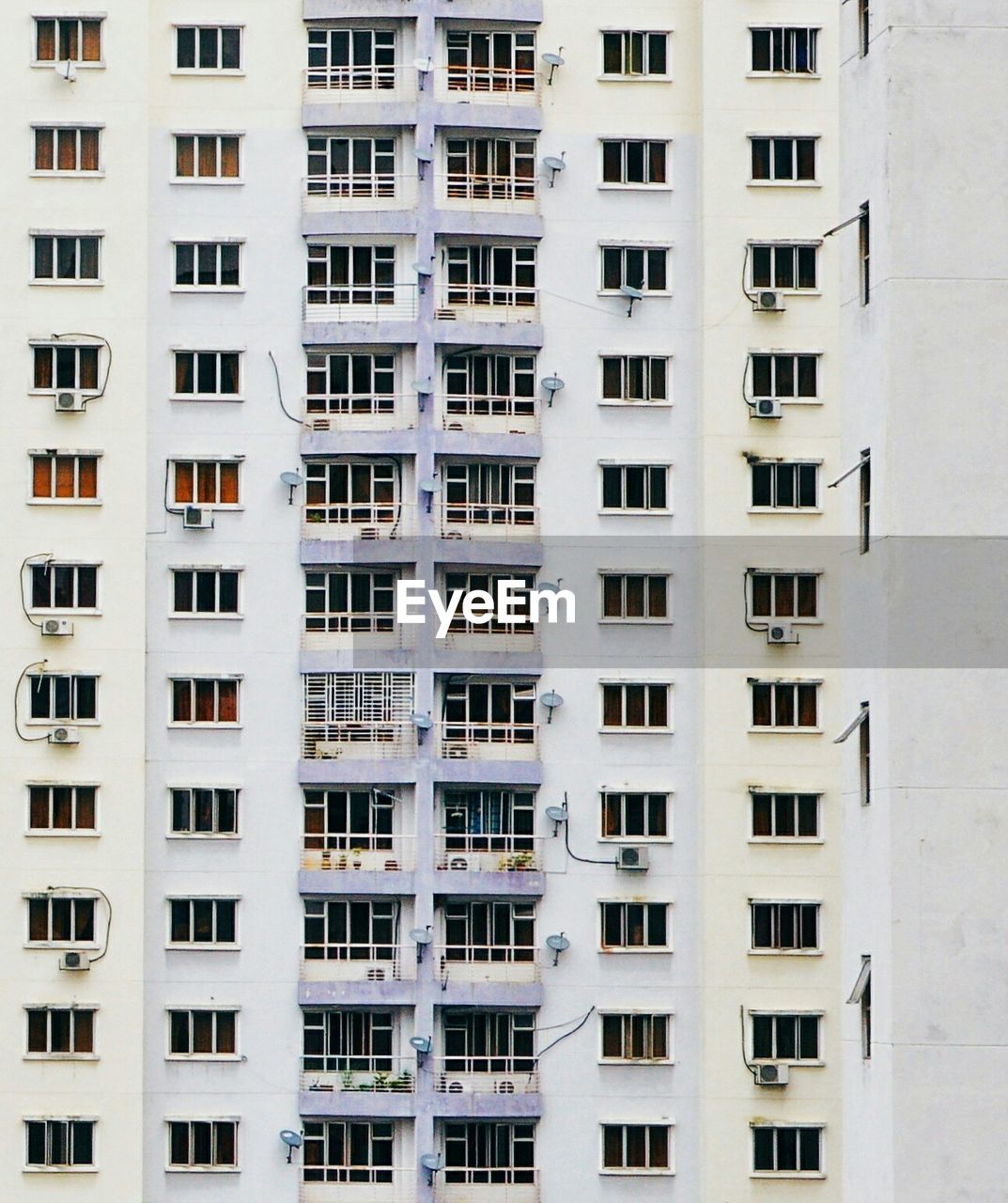 Full frame shot of residential building