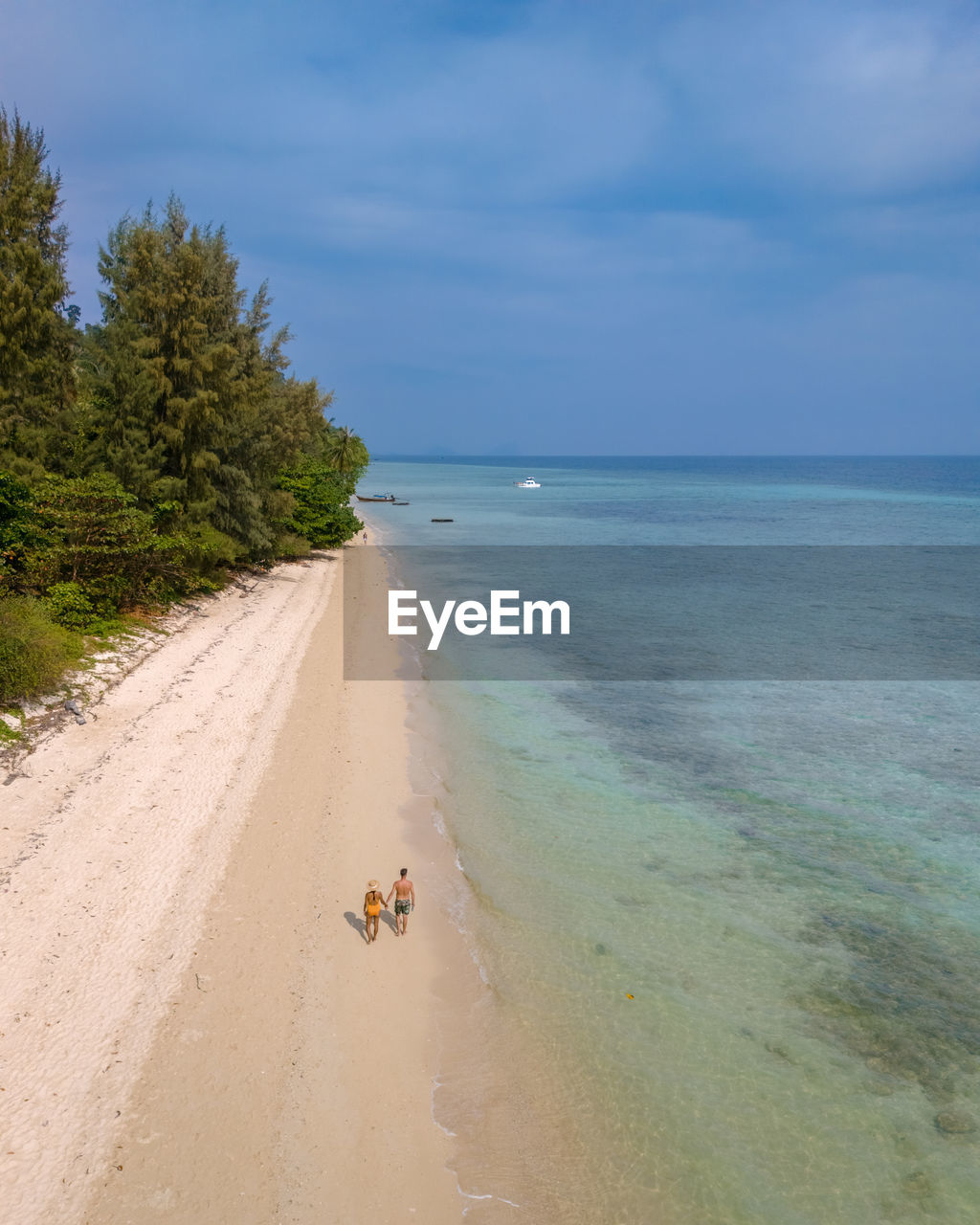 scenic view of beach