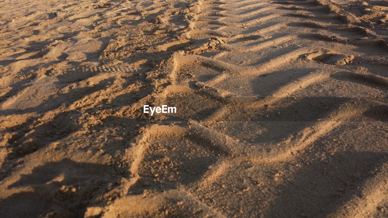 Full frame shot of sand