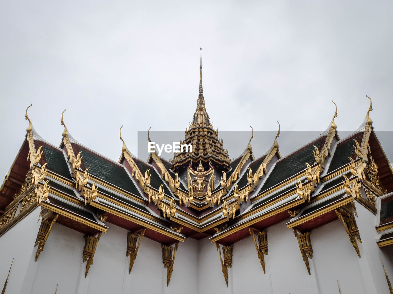 Low angle view of temple