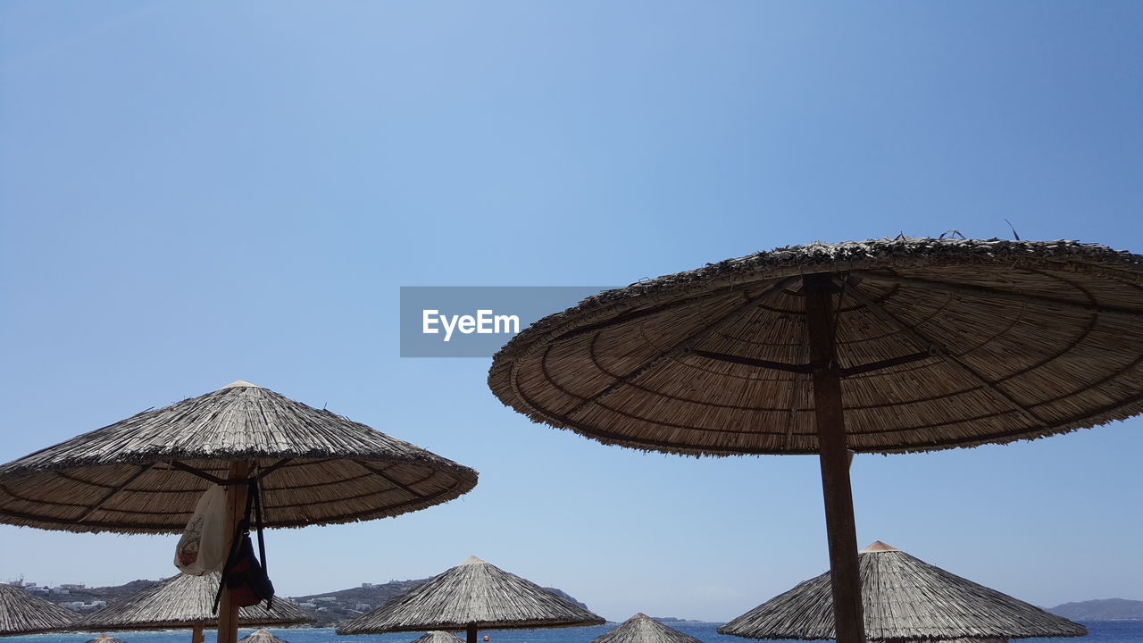 GAZEBO AGAINST CLEAR SKY