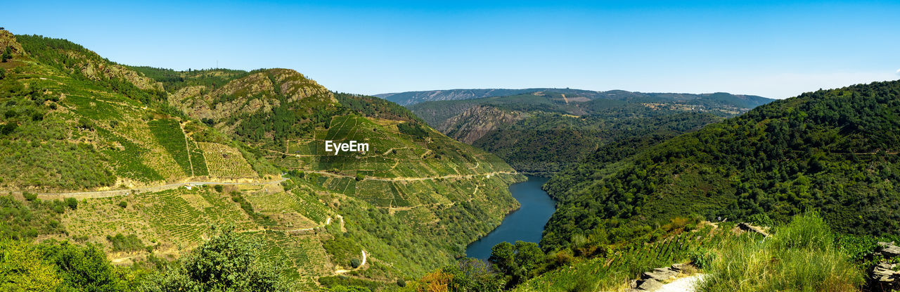 Ribeira sacra from the souto chao veiw point