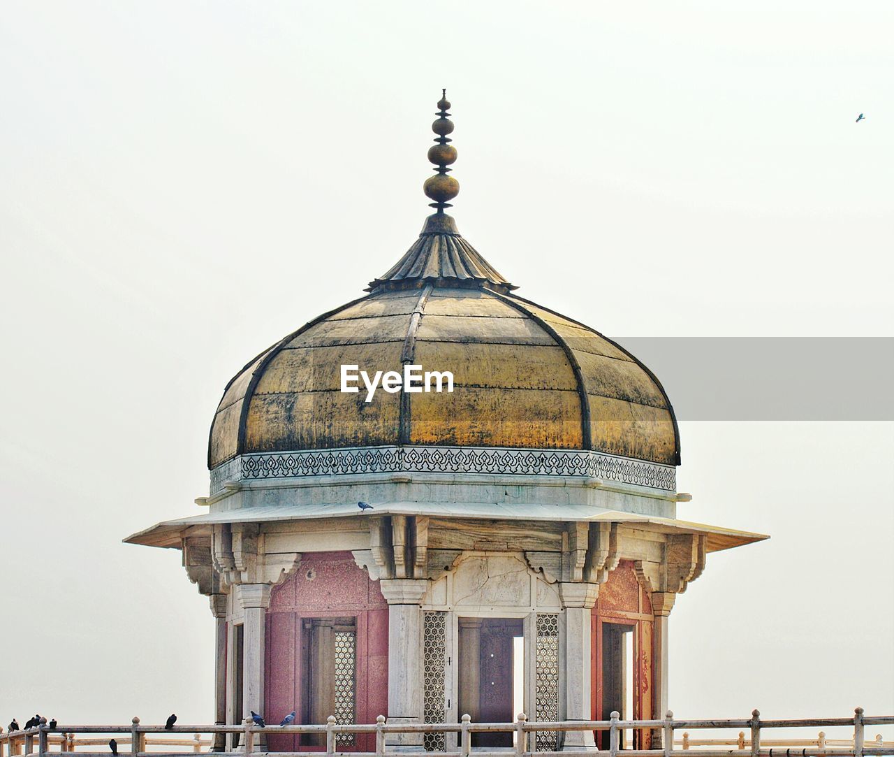 LOW ANGLE VIEW OF TEMPLE OF THE TEMPLE