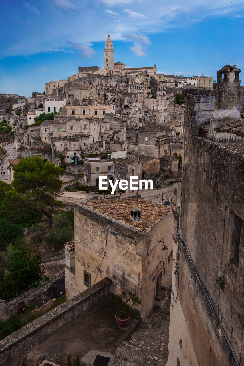 Buildings in matera