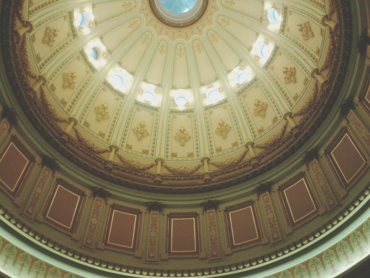 LOW ANGLE VIEW OF DOME