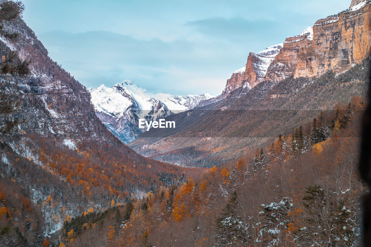 VIEW OF MOUNTAIN RANGE