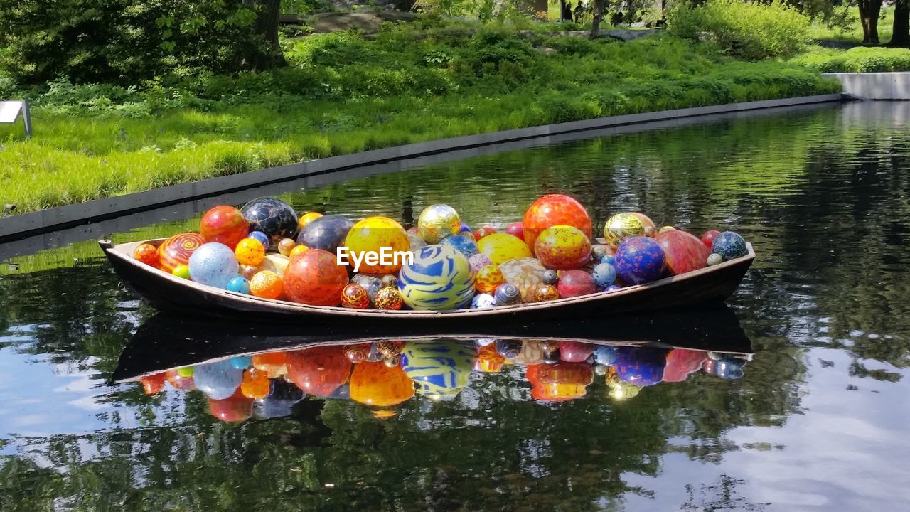 BOATS IN LAKE