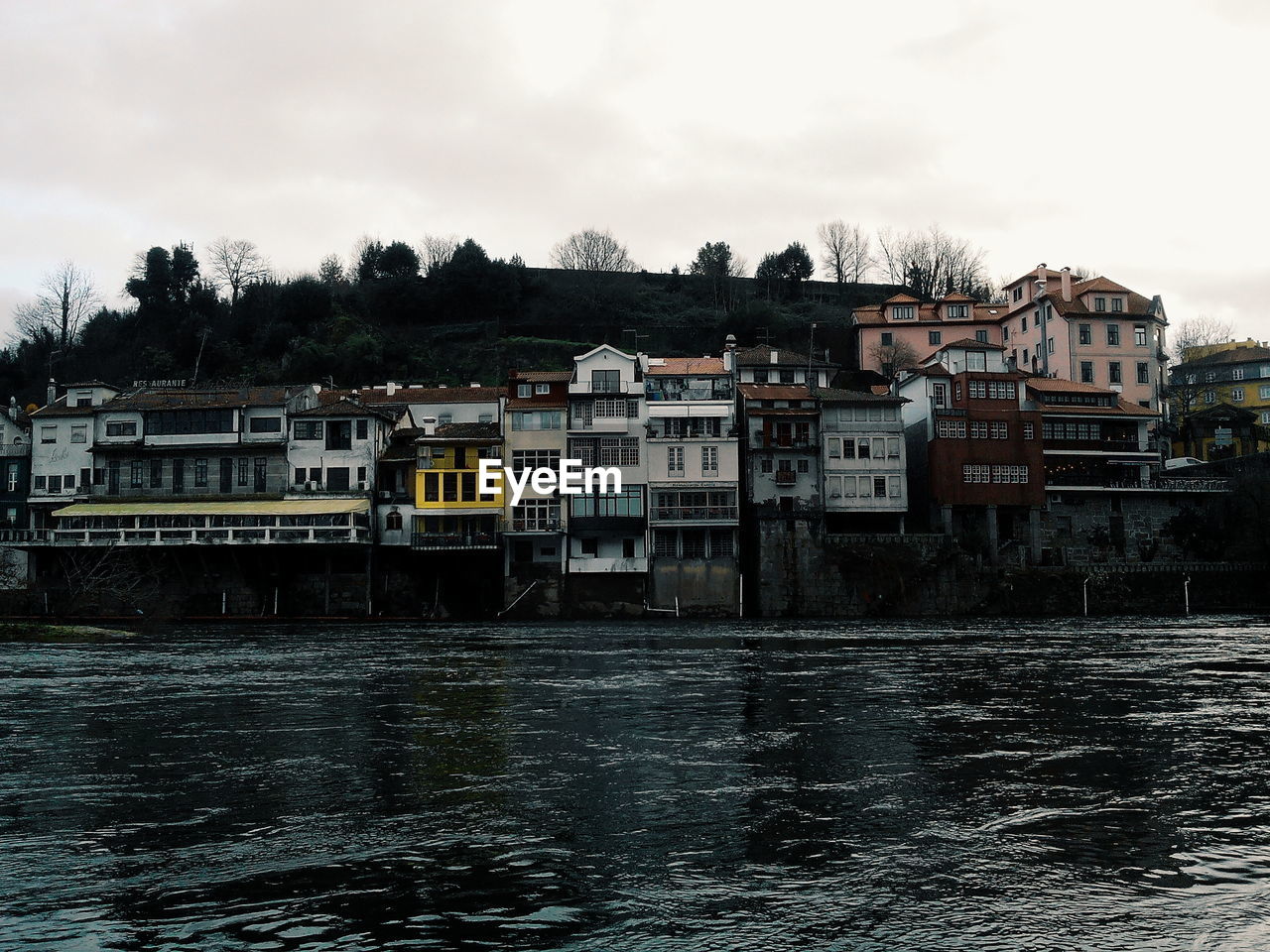 Houses in the sea