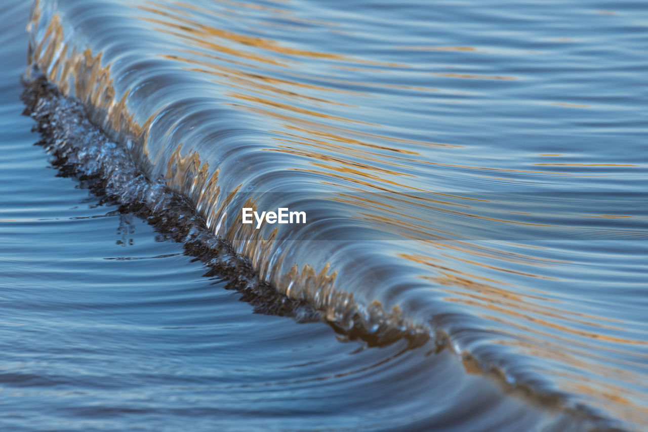 Full frame shot of rippled water