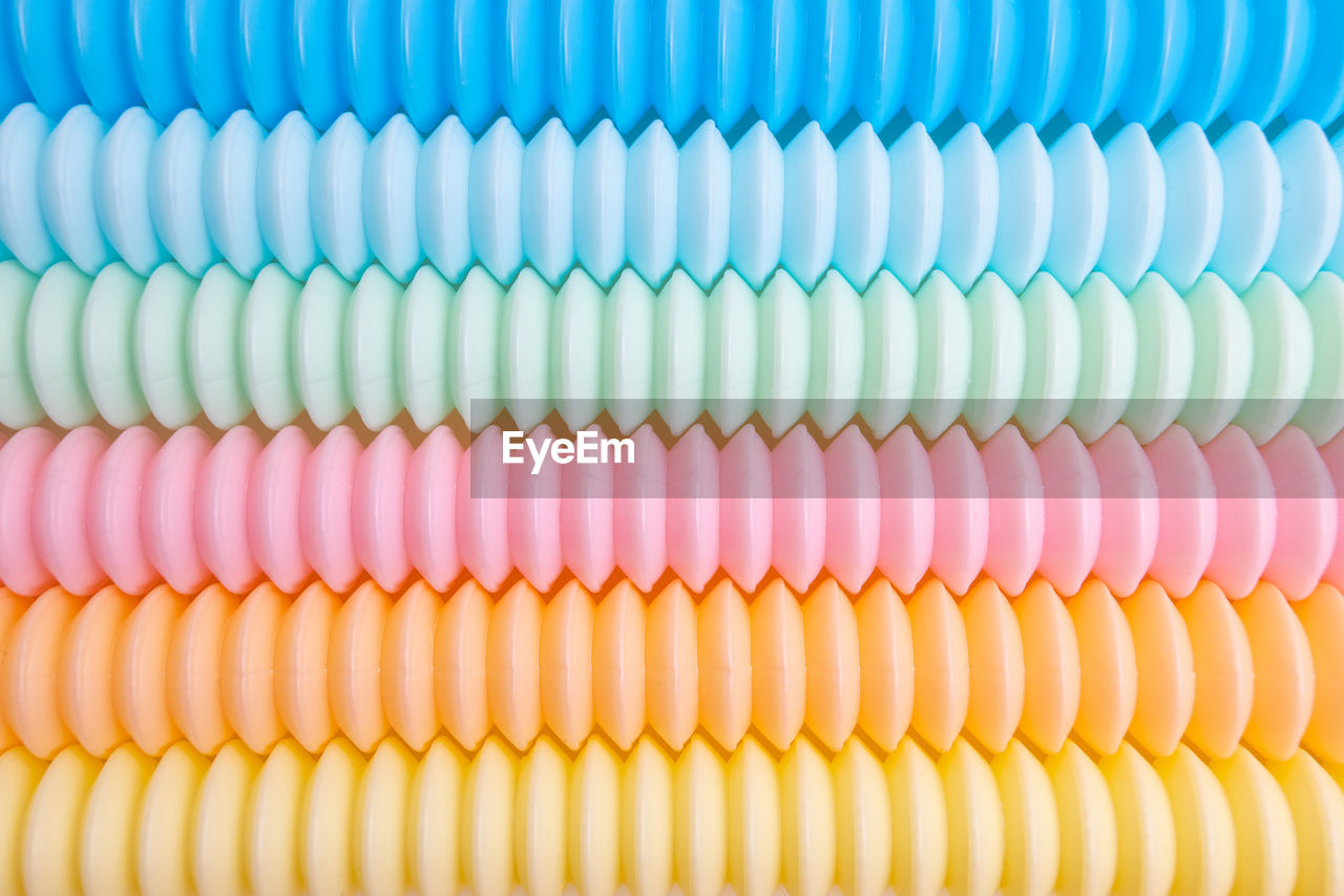 Full frame shot of multi colored pencils
