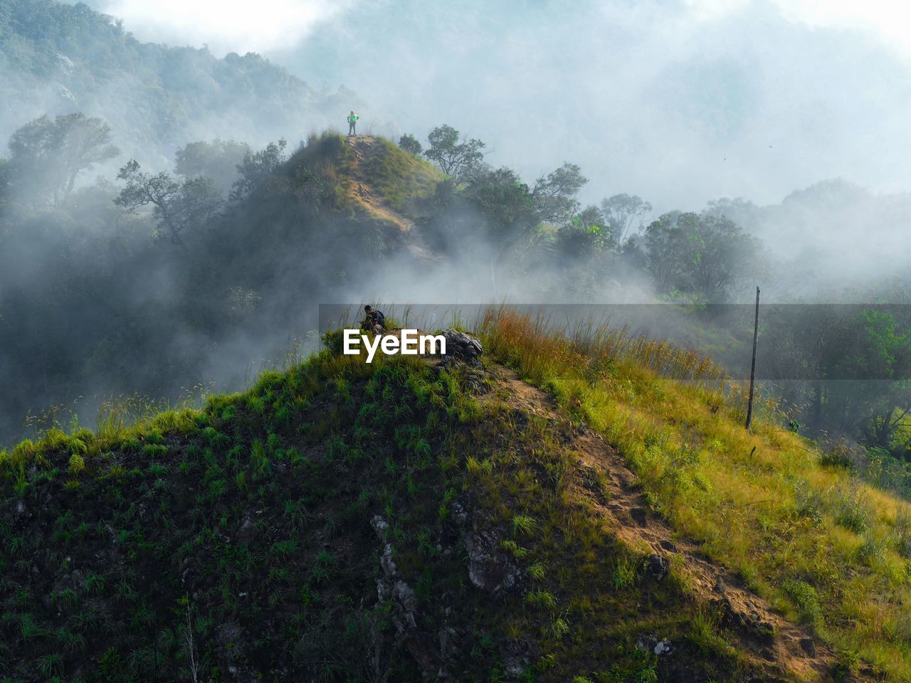 SCENIC VIEW OF FOGGY WEATHER
