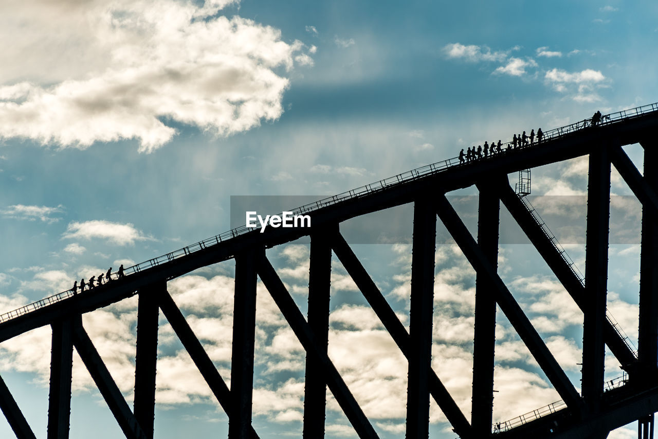 LOW ANGLE VIEW OF BRIDGE