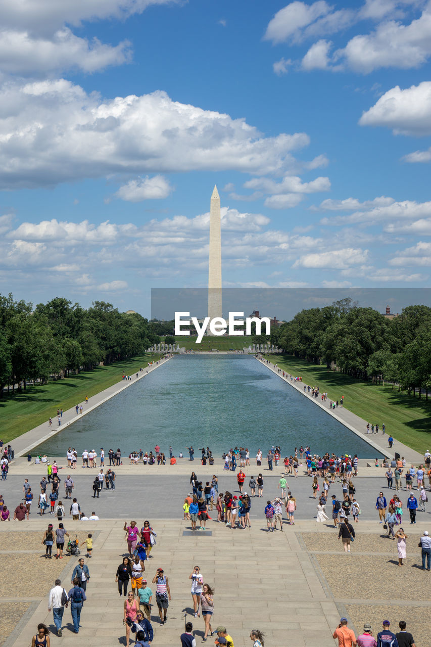 People on the mall, dc