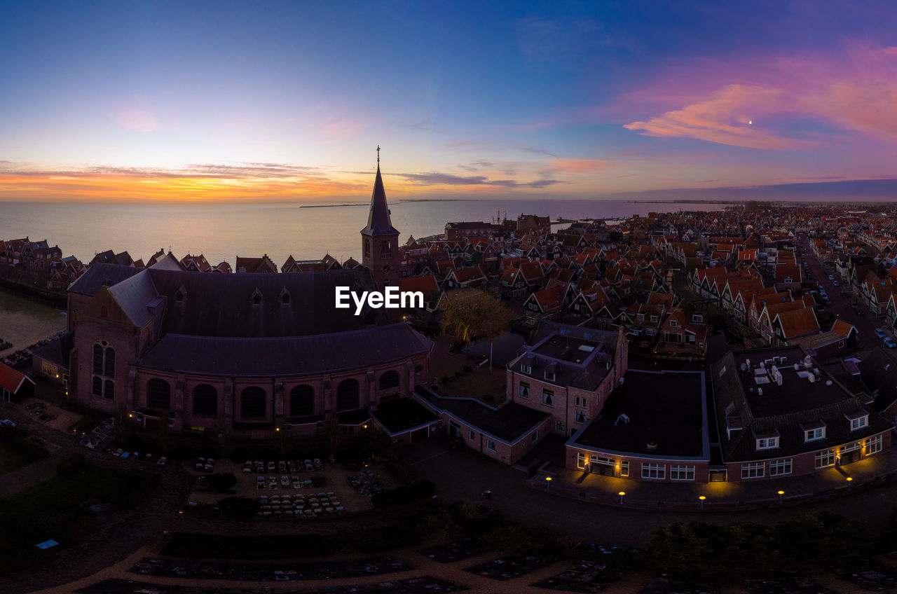 Dutch church at volendam