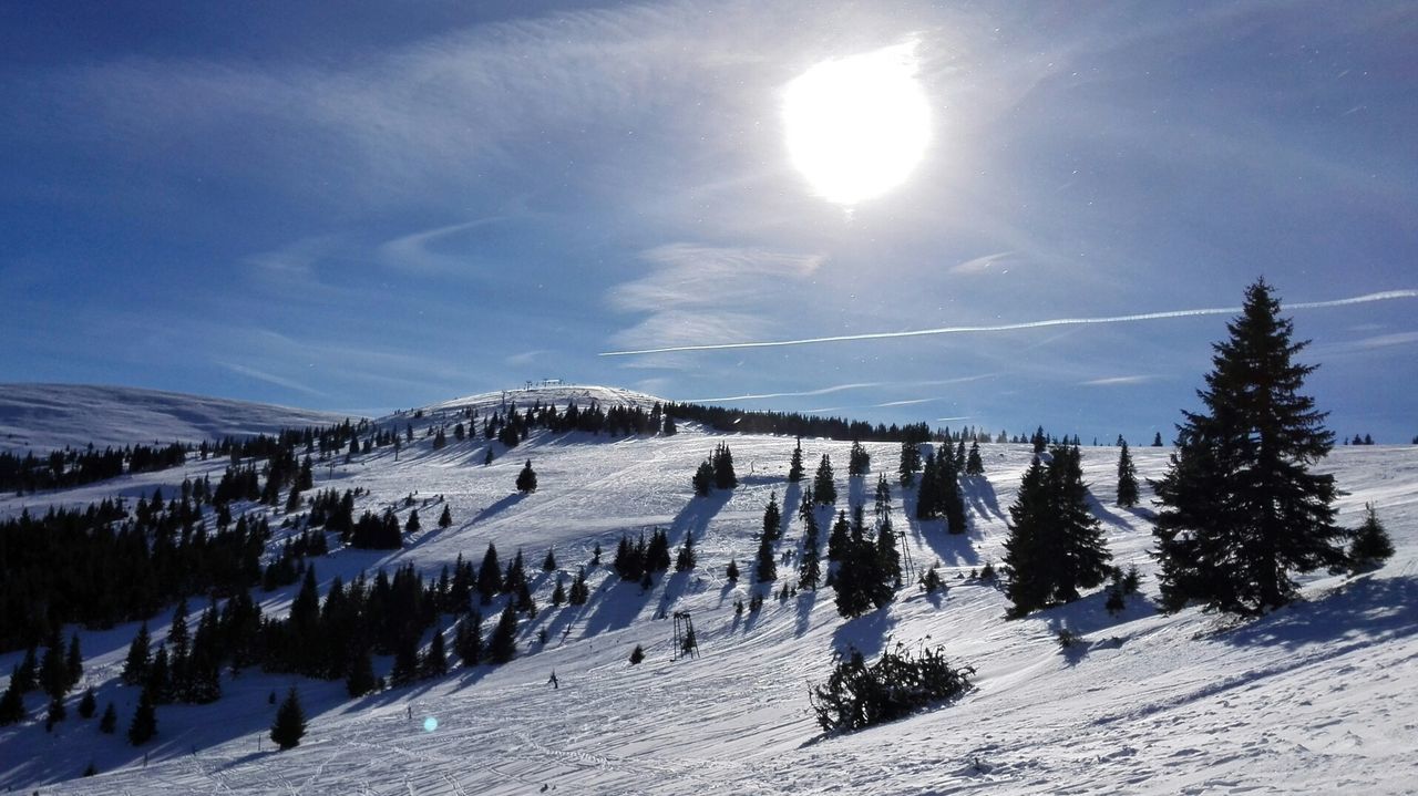 SCENIC VIEW OF SNOW AGAINST SKY