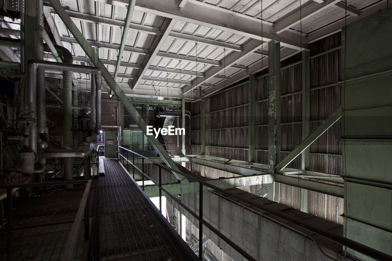 INTERIOR OF RAILROAD STATION