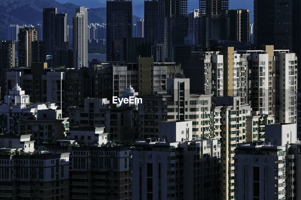 Modern buildings in city