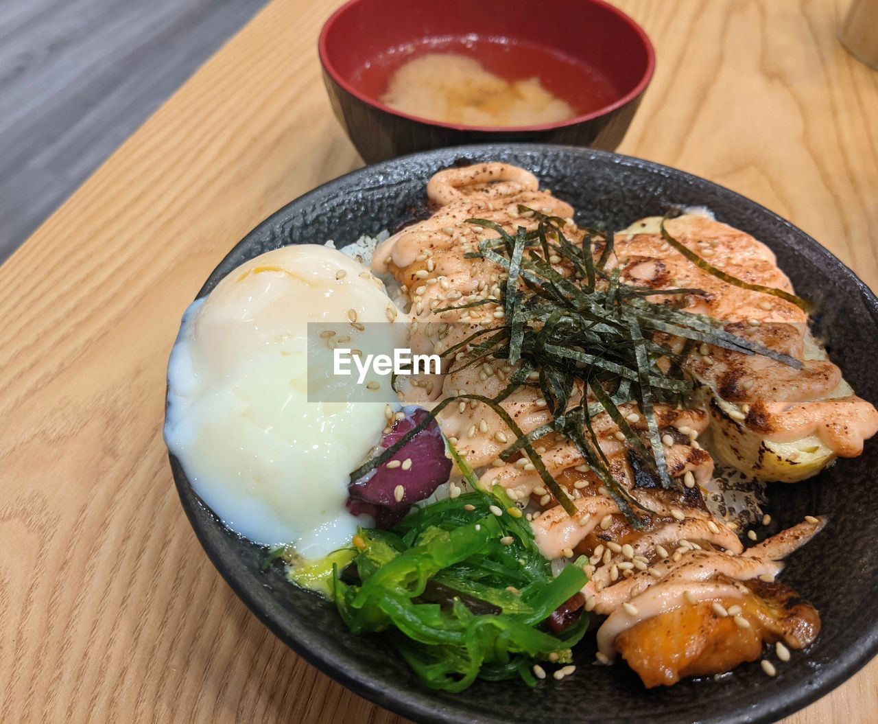 CLOSE-UP OF MEAL SERVED IN PLATE