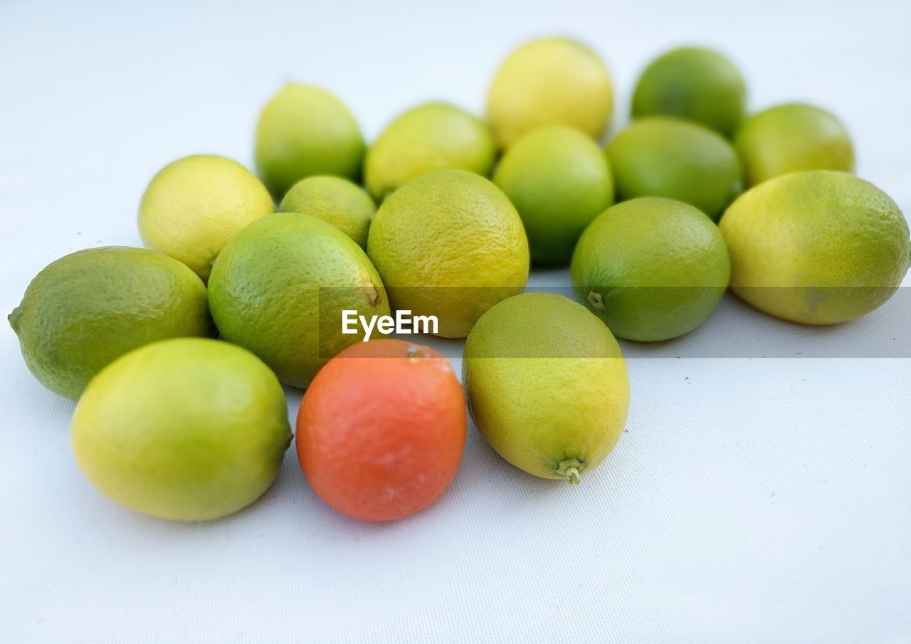 CLOSE-UP OF FRESH FRUITS IN PLATE ON TABLE