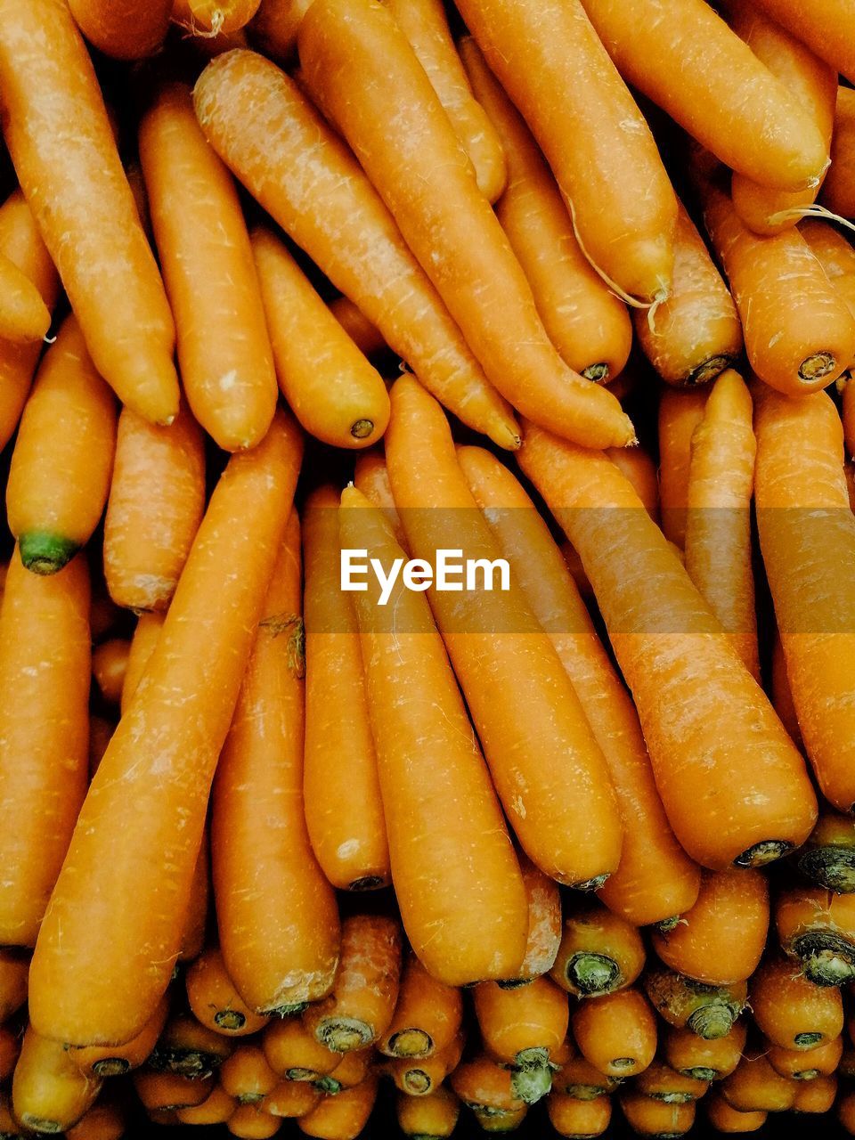 Full frame shot of carrots