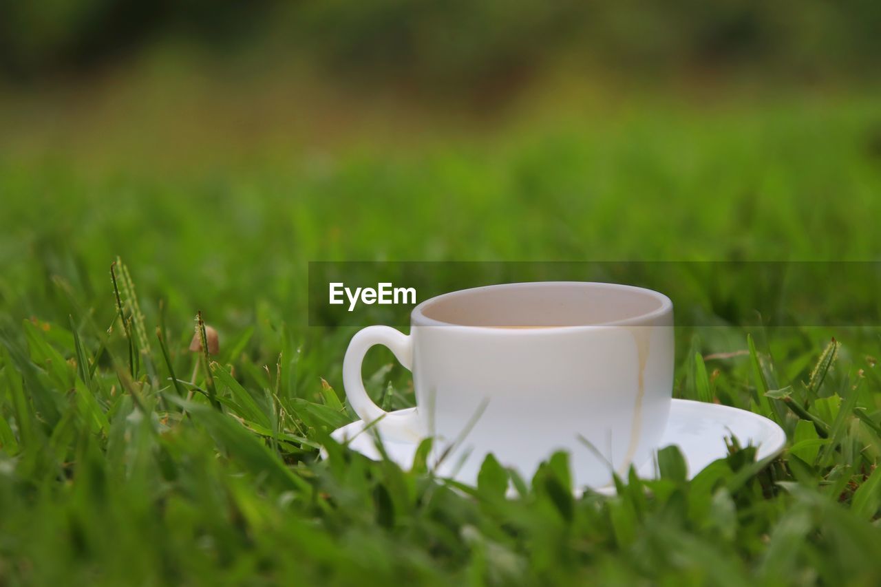 COFFEE CUP ON TABLE